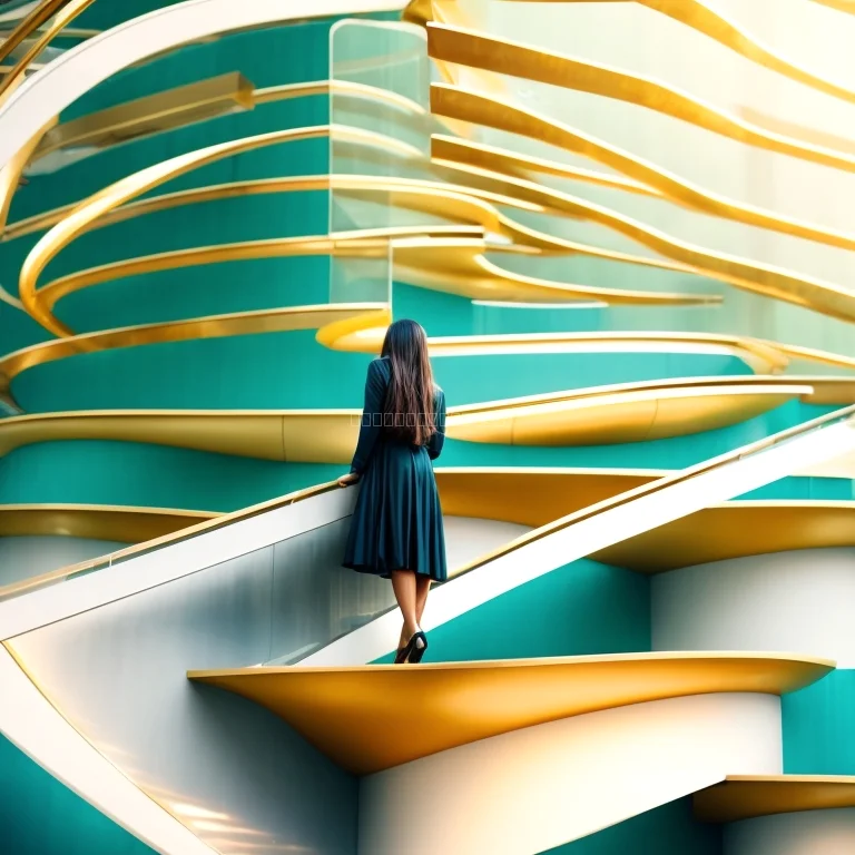 Person reflecting and planning personal goals